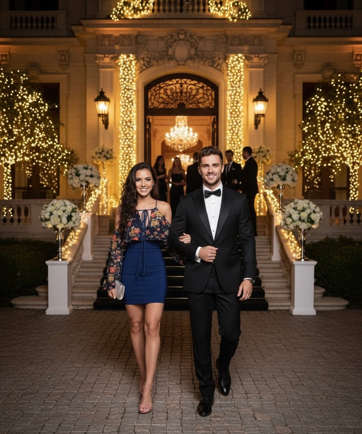 Floral Temptation Off-Shoulder Dress